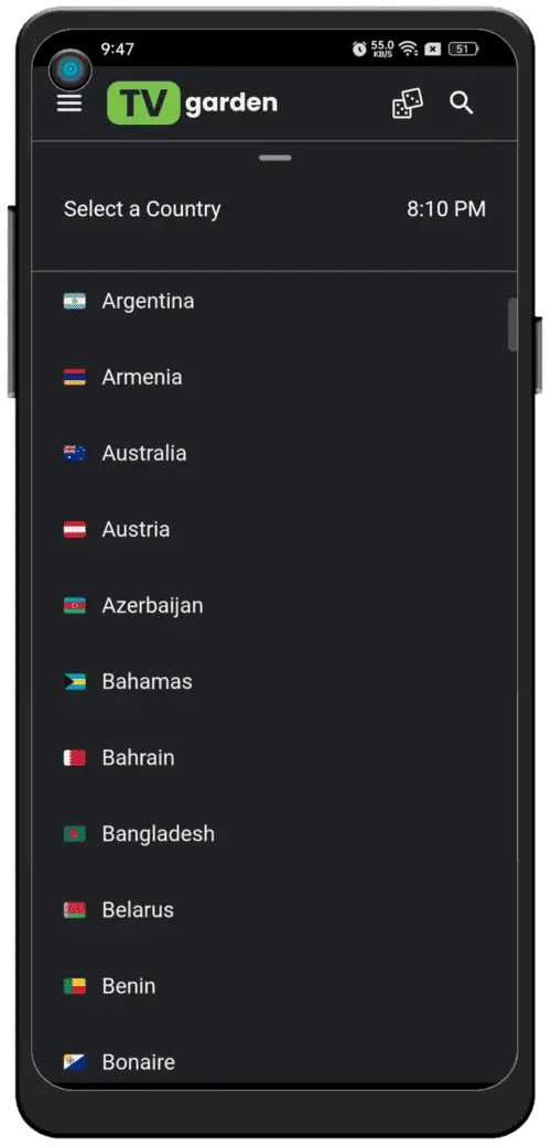 TV Garden | Download Latest TV Garden APK 2025 (Live TV/Sports) 5 LiveLEX স্ক্রিনশট 4